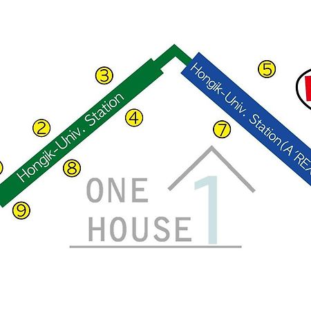 Hongdae One House Apartment Seoul Bagian luar foto