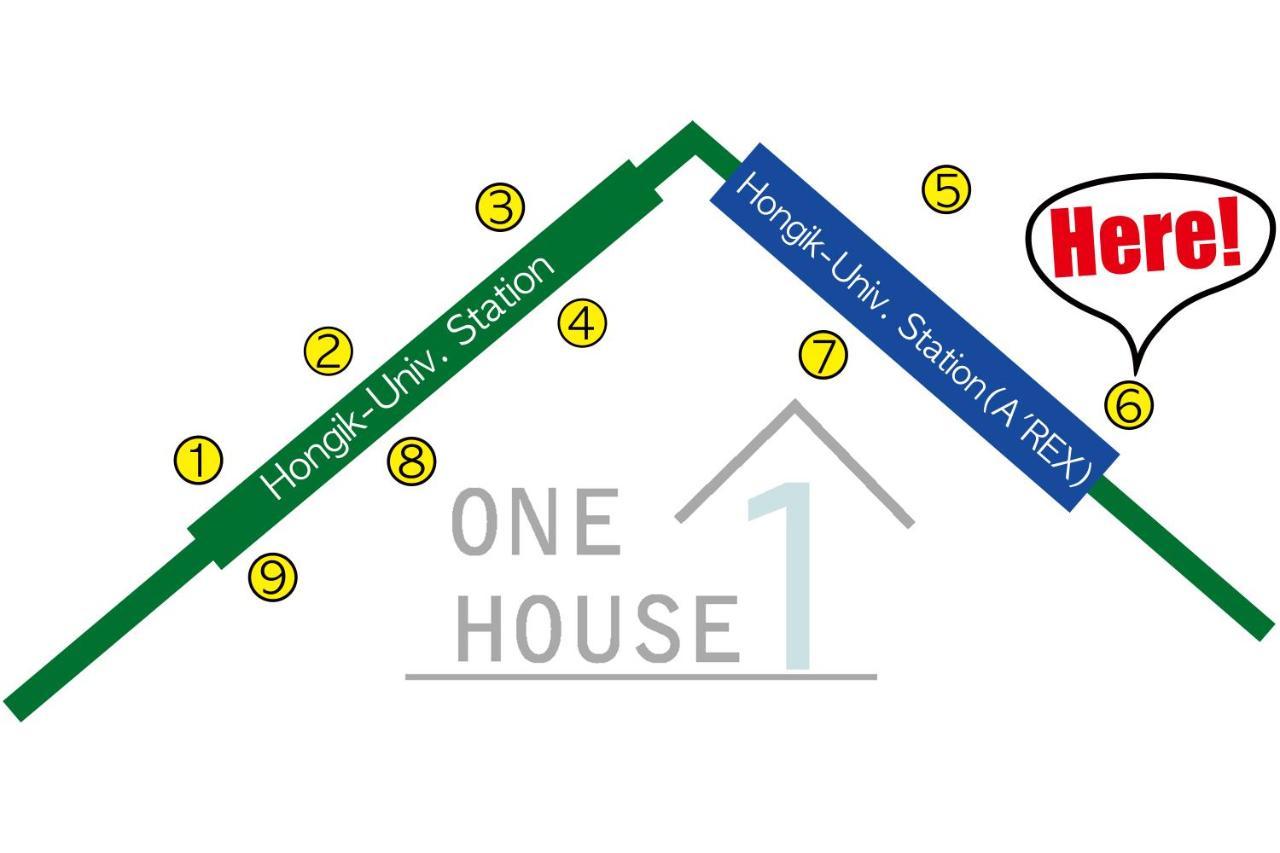 Hongdae One House Apartment Seoul Bagian luar foto